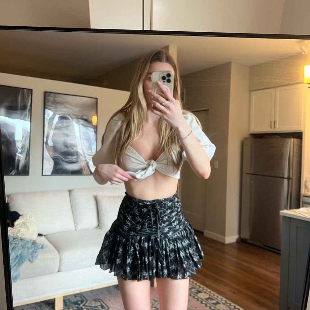 Cinq a Sept Ruffle Skirt